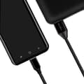 Miniatyrbild 3 av 6: LogiLink USB-USB-C Ladd/synk-kabel 15W 0,3m Textil