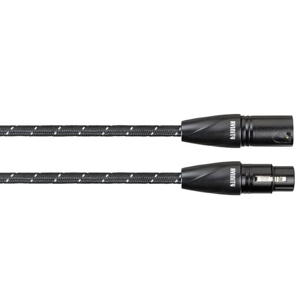 AVINITY XLR-Kabel Han-Hun 1,5m Guldbelagt