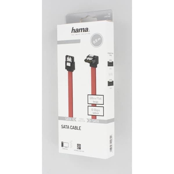 SATA Serial-ATA III 90° 6 Gbit/s Kabel Intern 0.60m