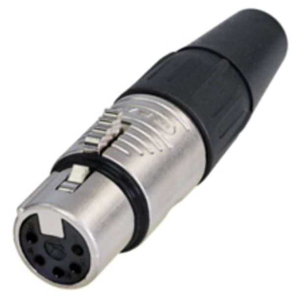 Rean AV RC5F-B XLR-kontakter Hona rak Antal poler: 5 1 st