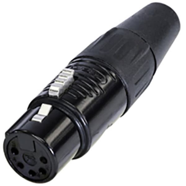 Rean AV RC5F-B XLR-kontakter Hona rak Antal poler: 5 1 st