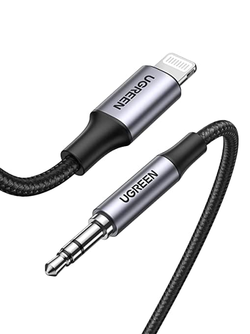 UGREEN Lightning till 3.5 mm Audio Kabel MFI Certifiering