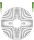 Miniatyrbilde 5 av 5: Fiberoptisk kabel (FTTH), Singlemode (OS2) Hvit, hvit (Simplex), 0,5 m