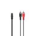 Pikkukuva 1 / 3: HAMA Adapter Audio 2x RCA to 3.5 Stereo