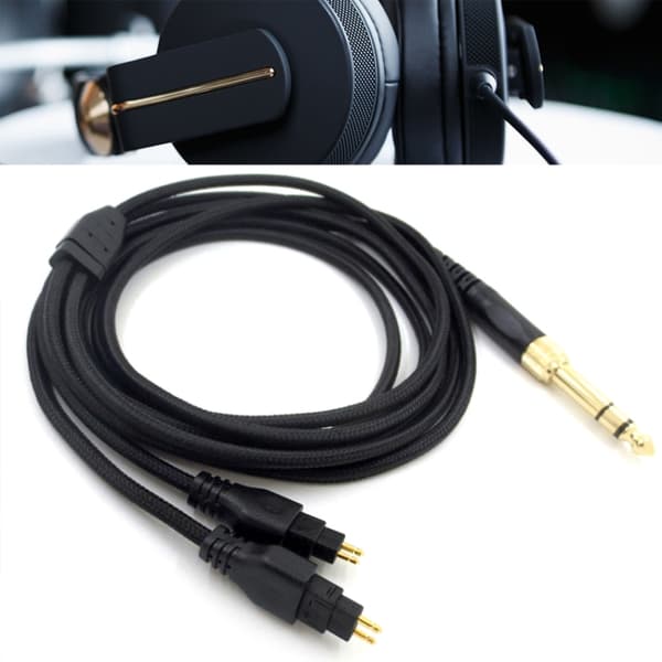 Ljudkabel till Sennheiser HD580 / HD600 / HD650 / HD660S – 2 meter