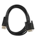 Pikkukuva 2 / 5: Laadukas DisplayPort-VGA-kaapeli 1,8 metriä musta