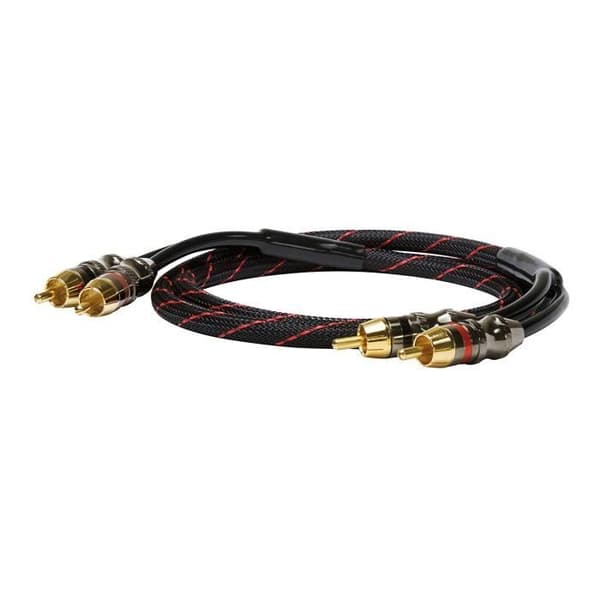 DynaVox Perfekt Ljud RCA Stereo Kabel Svart 1 m - 207376