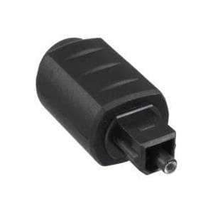 InLine OPTO - Ljudkoppling - 3,5 mm uttag (F) - TOSLINK (M) - Svart (89907)