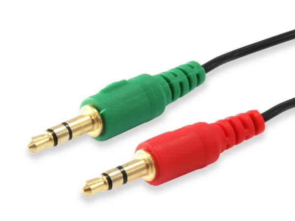 Udstyr Audio Splitter Y-Cable Hun -> 2X Han