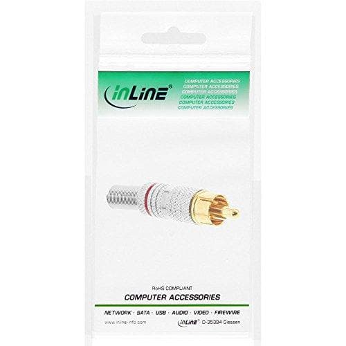 InLine 99110O RCA stikloddeversion sort