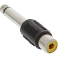 InLine Audio Adapter - 1x 6,3 mm jackstik til cinch-stik (99322)