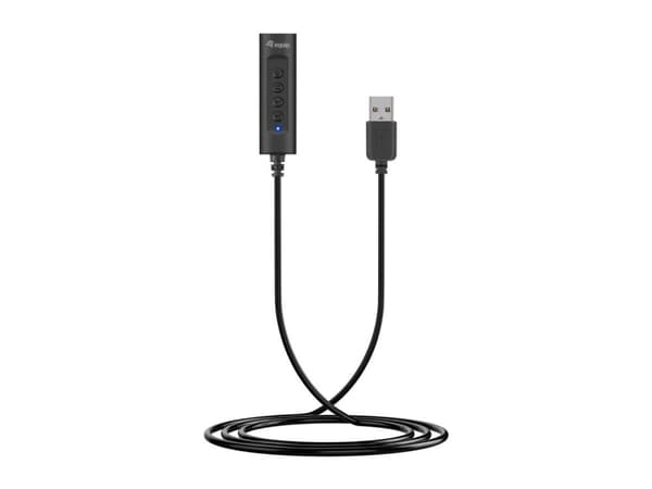 Udstyr 245321 lydkabeladapter USB-A/1X jackstik/USB lydkabeladapter/sort