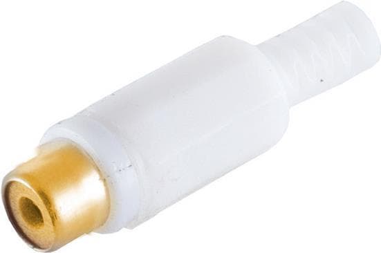 shiverpeaks BS51500-WG Wire Connector RCA White (BS51500-WG)
