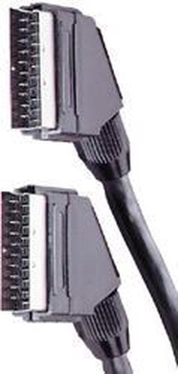HQ Scart kabel 1,5 m, 2 scart stik, individuelt skærmet