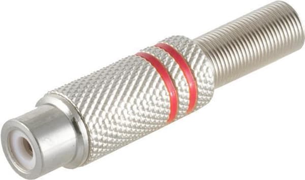 shiverpeaks BS52001-R ledningsstik RCA rustfrit stål (BS52001-R)