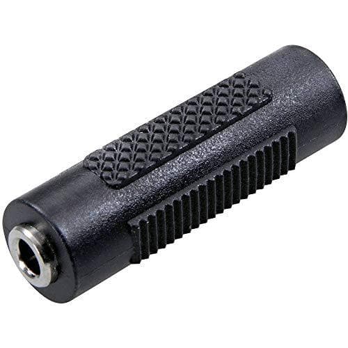 Speaka Professional SP-7870648 Jack Audio Adapter [1x Jack 3,5 mm - 1x Jack 3,5 mm] Svart