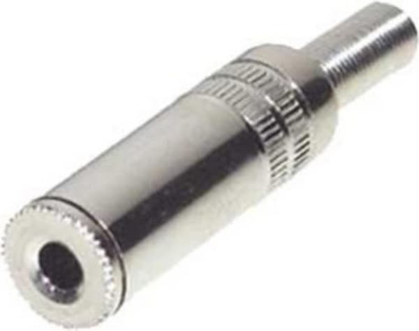 S/CONN maksimale tilslutningsstik mono 3,5 mm, metal (51110-M)
