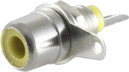 shiverpeaks BS52090-Y Wire Connector RCA rustfrit stål (BS52090-Y)