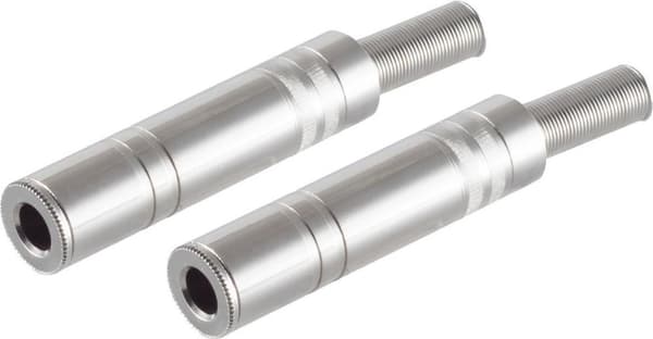 shiverpeaks BS50400-2 ledningsstik 6,3 mm rustfrit stål (BS50400-2)