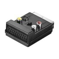 Wentronic goobay AVK 198 - Video-/äänisovitin - S-Video/komposiittivideo/ääni - SCART (M) - 4-nastainen mini-DIN, SCART, RCA x 3 (W) (50312)