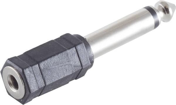 S/CONN maksimiliitettävyyden sovitin, monoliitin 6,3 mm liitäntään mono 3,5 mm (57001)