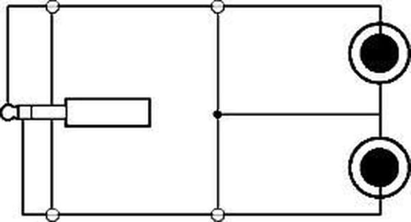 InLine 3,5 mm Jack - Tulip stereo audio slim kabel - 3 meter