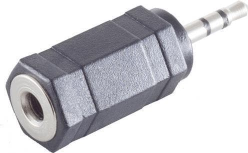 ShiverPeaks S/CONN maksimal tilslutningsadapter, stereostik 2,5 mm til jack stereo 3,5 mm (57020)