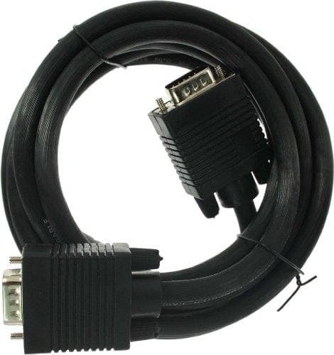 InLine 17723B S-VGA kabel, 15-bens HD stik/stik, sort, 7m