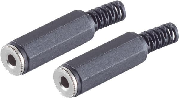 shiverpeaks BS51210-2 trådstik 3,5 mm sort (BS51210-2)
