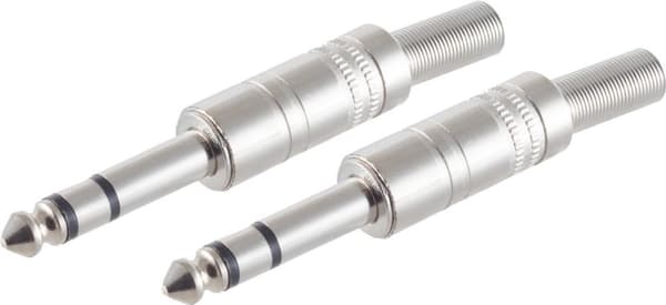 shiverpeaks BS50200-2 ledningsstik 6,3 mm rustfrit stål (BS50200-2)
