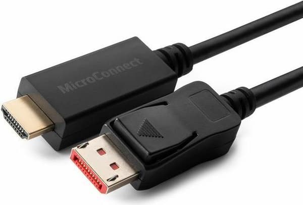 Microconnect MC-DP-HDMI-3004K Videokabeladapter 3 m DisplayPort Sort (MC-DP-HDMI-3004K)