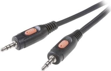 SpeaKa Professional SP-7870376 Jack-lydforbindelseskabel [1x jackstik 3,5 mm - 1x jackstik 3,5 mm] 5,00 m