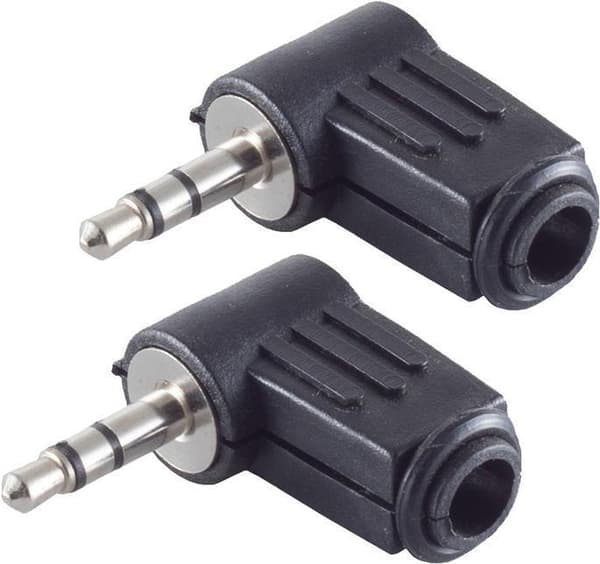 shiverpeaks BS51200-W2 ledningsstik 3,5 mm sort (BS51200-W2)