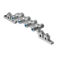Wentronic Goobay F jordningsblock 4-faldigt, F-uttag - 4x F-koppling <=> 4x F-koppling (67006)
