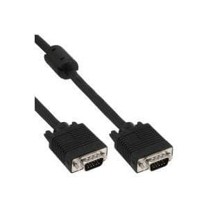InLine VGA-kabel - HD-15(M) - HD-15(M) - 1m (17702B)
