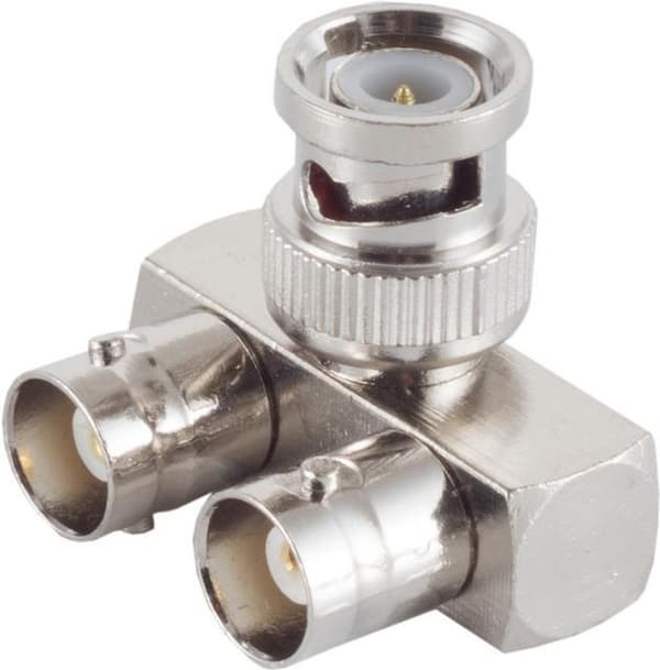 S/CONN maksimal tilslutningsadapter video/ audio-L - adapter, 1 BNC-stik til 2 BNC-stik (98820-1)