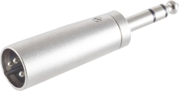 S/CONN maksimal tilslutning XLR stik til jack stik 6,3 mm, stereo (55034)