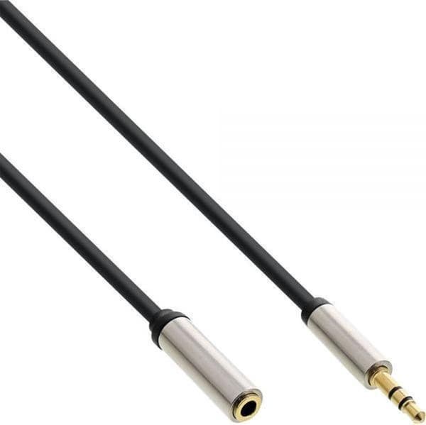 InLine Premium 3,5 mm Jack Stereo Audio Slim forlængerkabel - 10 meter