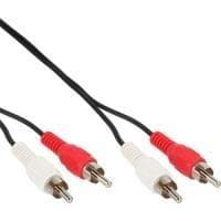 InLine 89931L RCA kabel, 2x RCA, han/han, 20m