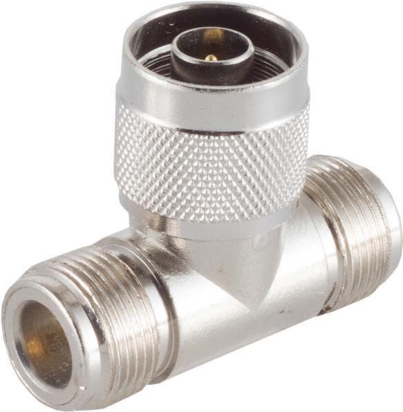 S/CONN maksimal tilslutningsadapter video/ audio-N - stik til 2 N - koblinger (98880)