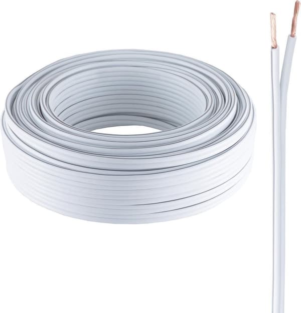 shiverpeaks BS06-15506 lydkabel 50 m hvid (BS06-15506)