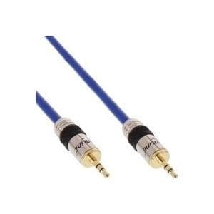InLine Premium - Lydkabel - Mini-Phone Stereo 3,5 mm (M) - Mini-Phone Stereo 3,5 mm (M) - 3,0 m - Dobbeltisolering (99953P)