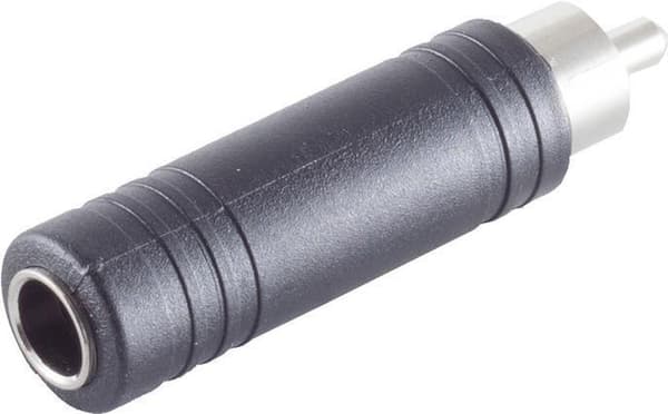 ShiverPeaks S/CONN maksimal tilslutningsadapter, cinch-stik til jack-stik mono 6,3 mm (57005)