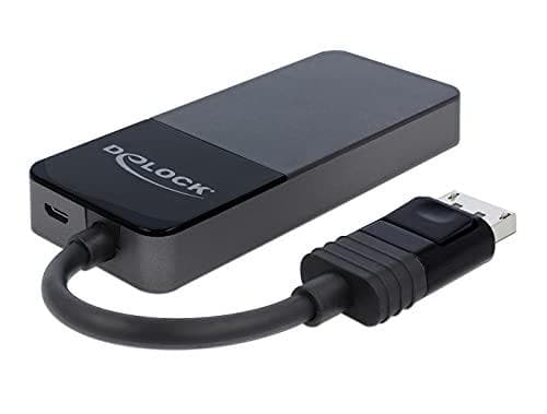 DeLOCK DisplayPort 1.4 Splitter 1 x DisplayPort til 3 x HDMI MST - Video/Audio Splitter - 3 x HDMI - Desktop (87770)