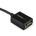 Miniatyrbild 3 av 4: StarTech.com DisplayPort till VGA-videoadapter / -omvandlare upp till 1920x1200 (hane/hona) - Displayadapter - DisplayPort (M) - HD-15 (W) - 36cm - Lå
