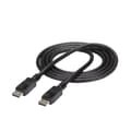 Miniatyrbillede 5 af 7: StarTech.com 1,0 m låsende DisplayPort-kabel (han/han) - DP 4k-kabler - DisplayPort-kabler - DisplayPort (M) - DisplayPort (M) - 2,0 m - Låsning - Sor