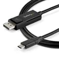 Miniatyrbild 4 av 5: StarTech.com 6,6 fot (2 m) USB C till DisplayPort 1.4-kabel - Dubbelriktad - USB/DisplayPort-kabel - USB-C (M) till DisplayPort (W) - USB 3.1 / Thunde