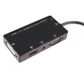 Pikkukuva 2 / 3: Exc 127377 VGA, DVI, ääni, HDMI DisplayPort-sovitin, musta