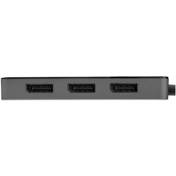 StarTech.com 3-portars DisplayPort MST Hub - 3 x 4K - DP 1.4 Monitor Splitter - Video/Audio Splitter - 4 x DisplayPort - Desktop