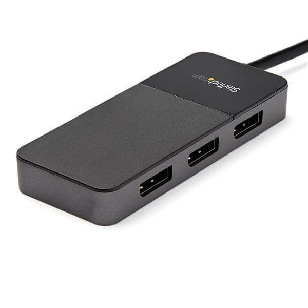 StarTech.com 3-portars DisplayPort MST Hub - 3 x 4K - DP 1.4 Monitor Splitter - Video/Audio Splitter - 4 x DisplayPort - Desktop